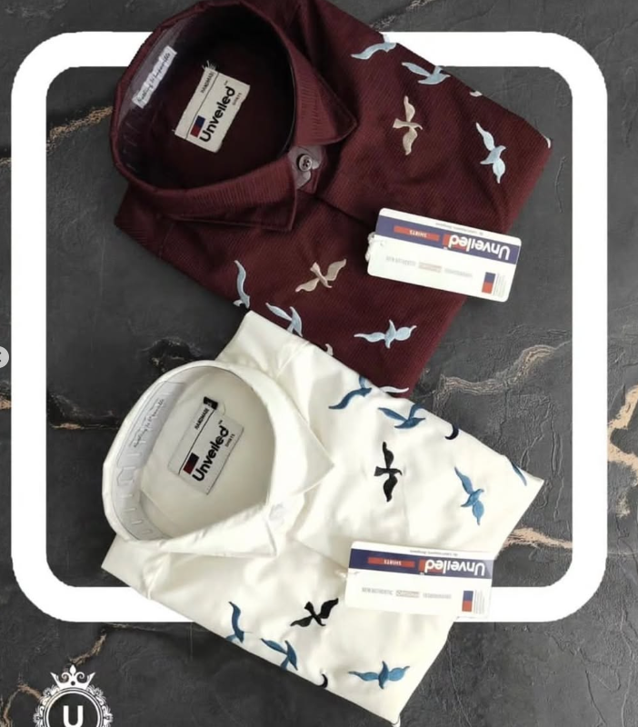 Bird Print Shirt Edit